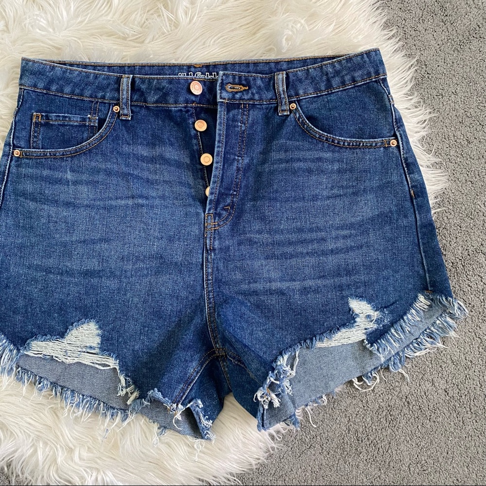 NWOT Wild Fable High Waisted Distressed Shorts